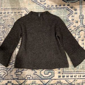 Bell-Sleeved Sweater